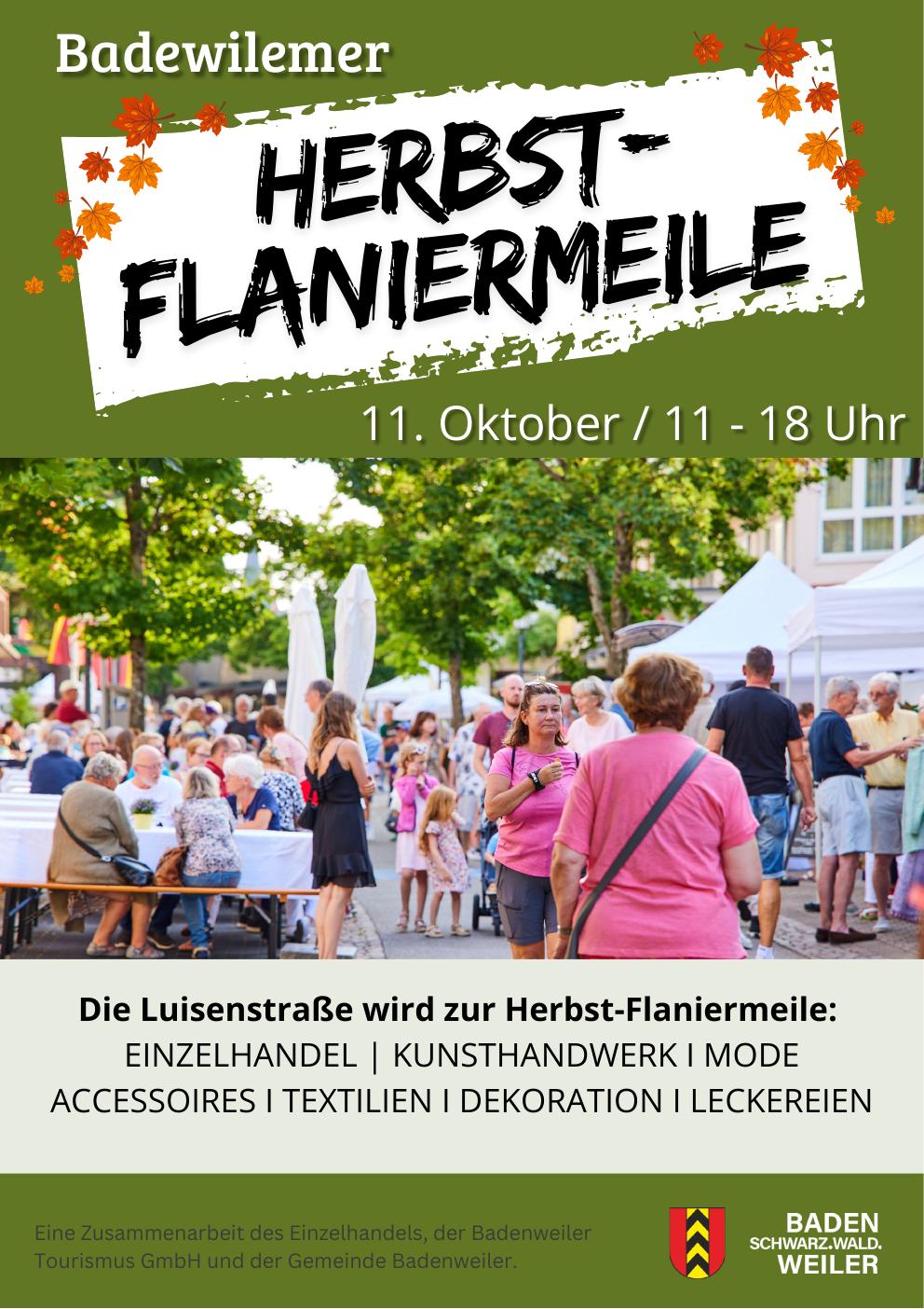 Herbst-Flaniermeile, 11.10.